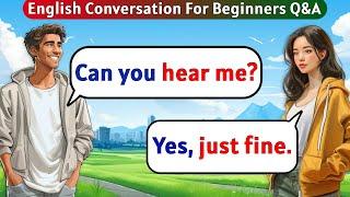 English Speaking Practice For Beginners | Learn English | English Conversation