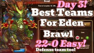 Day 3 Eden Titan Brawl Best Teams. Win ALL Battles. Hero Wars: Dominion Era