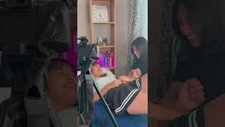 BELLY TICKLING WITH NICOLE!️#shorts