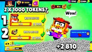 Complete 2x 1000 TOKENS QUESTS With Griff & New Season Brawl Stars #7