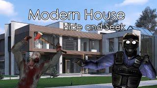 All secrets on map Modern House [HIDE AND SEEK]