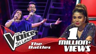 The Battles : Harith Wijeratne V Ganga Abeynayake  | Sandak Nagi (සඳක් නැගී) | The Voice Sri Lanka