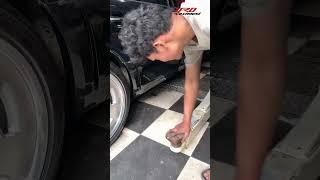 MERCEDES BENZ E220 INSTALL FULL SYSTEM ORD EXHAUST KNALPOT RACING #automobile #dragracing