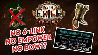 The Most BROKEN BUILD in Crucible DOESN'T NEED A 6-LINK | Path of Exile