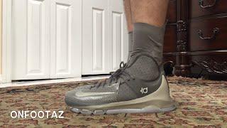 Nike KD 8 VIII Elite Wolf Grey On Foot