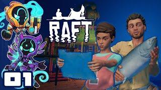 Living That Scaly Pete Dream - Let's Play Raft [Co-Op | Update 11] - PC Gameplay Part 1