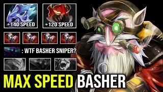 EVEN Hard Counter Can't Stop This Sniper 100% Free Hit Knockback Basher Max Attack Speed Dota 2