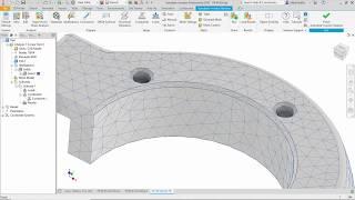 Product Simulation in Inventor Nastran: Preparing a CAD Model for FEA