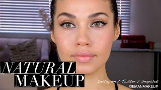 NATURAL MAKEUP TUTORIAL!  | EMAN