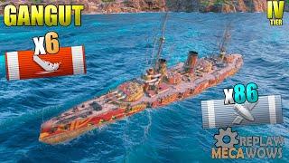 Mother Russia For The Win! Gangut 6 kills 134k | World of Warships