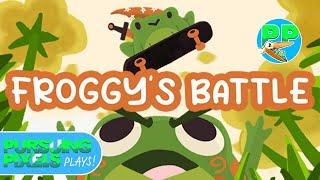 Adorable & Addictive Rotational Arcade Roguelike Action // Froggy's Battle (Gameplay Only)