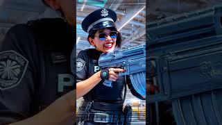 Kitten Steals Popsicle From The Security