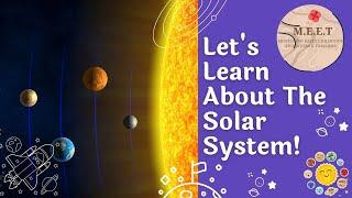 Let's Learn About The Solar System | Educational Video for Kids | Online Preschool Learning
