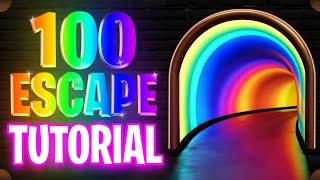 SWEA1Z 100 ESCAPE ROOM FORTNITE (How To Complete 100 Escape Room)