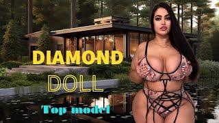 Diamond Doll : best natural Canadian plus size model