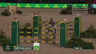 Christian Kukuk and Checker 47 | $500,000 Rolex CSI5* Grand Prix | Wellington International