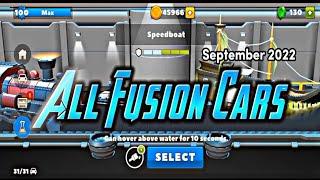 All Fusion Cars and their Abilities | Crash of Cars