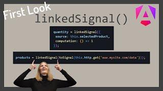 First Look at Angular's new linkedSignal()