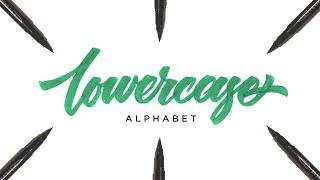 Hand Lettering Tutorial for Beginners | Lowercase Alphabet