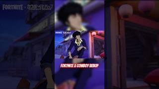 FORTNITE X COWBOY BEBOP  #fortniteshorts #fortnite #gaming #cowboybebop #fortniteskins #new #news