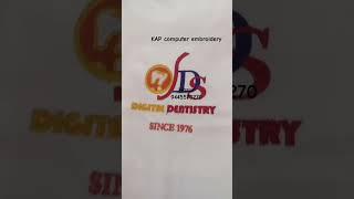 Logo embroidery#uniform#shirts#t_shirts#logodesign#computer embroidery#more details call 9445570270