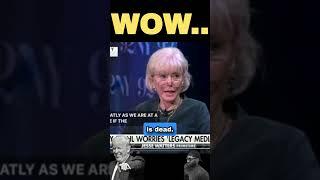 Lesley Stahl SCARED Because People Don't Trust The Media