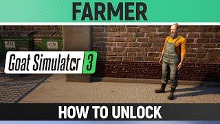 Goat Simulator 3 - Farmer - How to Unlock Goat (Final Boss Fight & Ending)