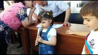 Khadija Jafarzadeh Reciting Poem at School 15.06.2016