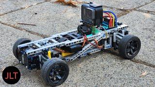 Insane 60+km/h Lego Technic Chassis Street Ride POV / JLT brushless motor / 2024