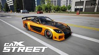 CarX Street #7 - Mazda RX7 Độ Veilside: Đỉnh Cao Của Xe Độ!