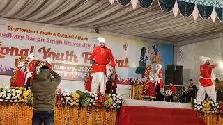 Youth festival CRSU, Jind#leelochaman#song#youth#ragni#folksong#