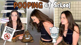 When You Have to POOP at School | Full Episode | @mikaelahappas  FUNNY POV TIKTOK STORYTIME 