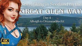 Hiking The Great Glen Way | A Solo Adventure in Scotland | Day 4 (4K)