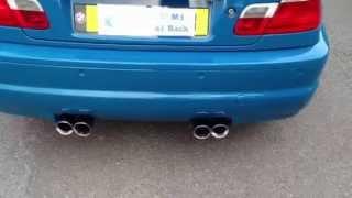 Top Gear Tuning Exhaust fitted to BMW M3 E46 Top Gear Bridport