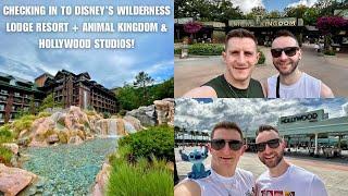 Disney Treasure to Wilderness Lodge!  Animal Kingdom + Hollywood Studios | Room Tour 1 Bed Villa