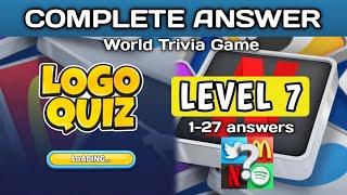 Logo Quiz, World trivia game. level 7 answers #logoquiz @brainitquizzes