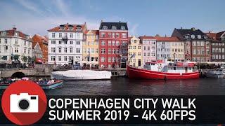 Copenhagen City Walk - Slow TV - Summer 2019 - 4K 60fps (DJI Ronin SC)