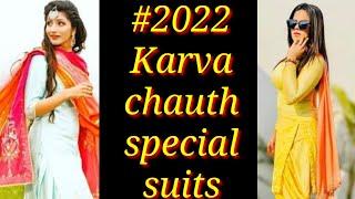 #2022 Karva chauth special suit designs//@jayshreezone style #trending #new #karvachauth