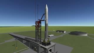 Modular Launch Pads v2.8 Demo: Atlas-Centaur Service Tower