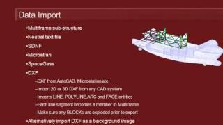 MAXSURF Multiframe - Importing Geometry