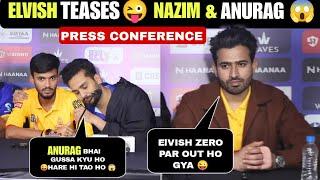 ECL ELVISH TEASES  NAZIM & ANURAG AFTER WINING  | HARYANVI  HUNTERS VS LUCKNOW LIONS