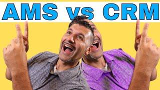 CRM software vs AMS software - What is the difference between them | AMS vs CRM