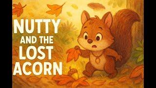 HoppitySun Kids Storytime | Nutty & The Lost Acorn | A Heartfelt Squirrel Story for Toddlers