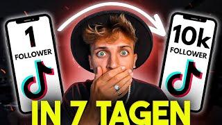 1-10K Follower auf TikTok in 7 Tagen (10-Tipps)