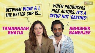 Tamannaah Bhatia & Abhishek Banerjee Interview: On Aakhri Sach, Jailer SUCCESS, Casting, Vijay Varma