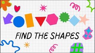 Find the Shapes | Shapes | Fun Shapes for Kids | Learn Shapes | 2D Shapes| BriteSprite