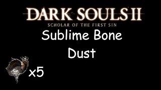 Dark Souls 2 SotFS Очищенный костяной прах (Sublime Bone Dust)