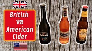 Americans Try British Cider | British Vs American Cider Comparison