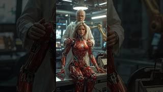 Elderly Genius Builds AI Robot to Save the World  #aisuperhero #humanoidrobot