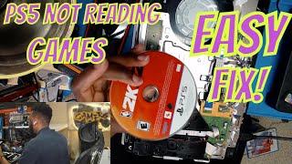 HOW TO FIX PS5 wont/Not Reading Discs Or Games *Unrecognized Disc Repair*